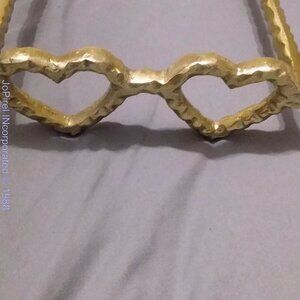 Hip Hop Cazal Gold-Silver Metal Eye Wear ..........hearts